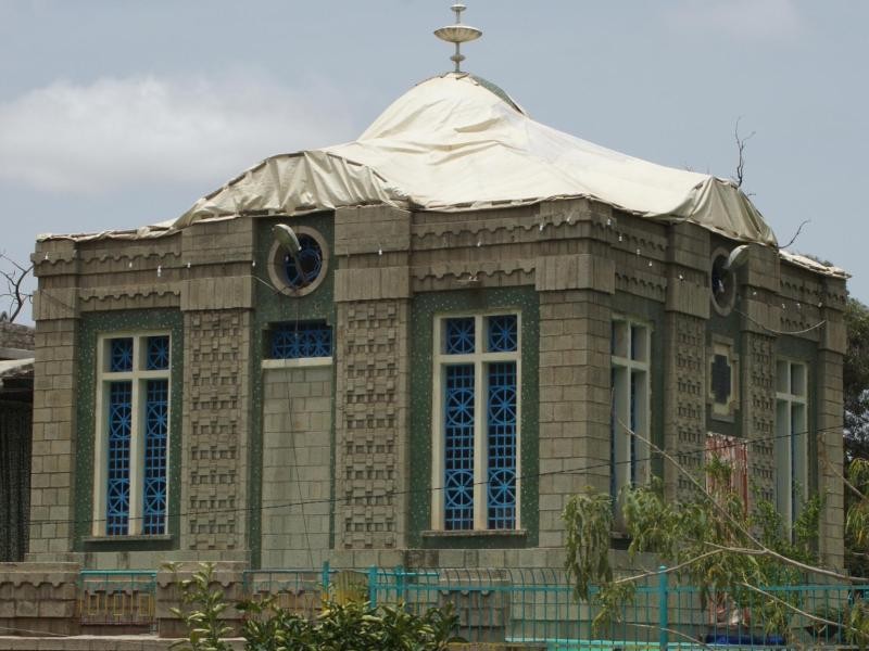 In dieser Kapelle soll sie sein: Die Bundeslade mit den Zehn Geboten.