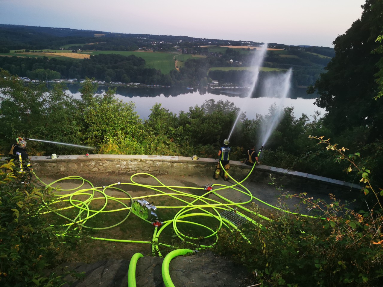 Waldbrand in Essen!