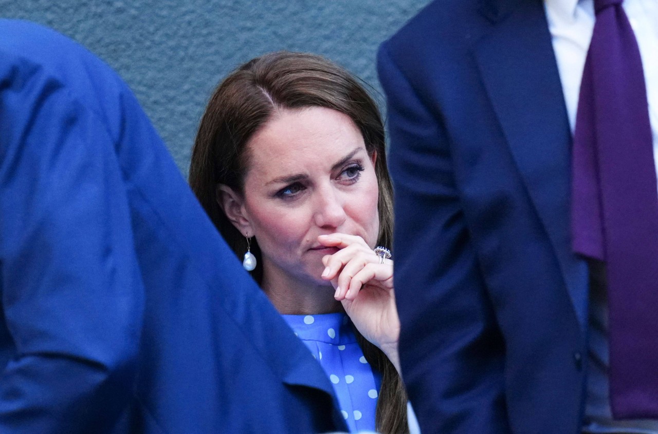 Kate Middleton besuchte am Dienstag das Tennisturnier in Wimbledon.