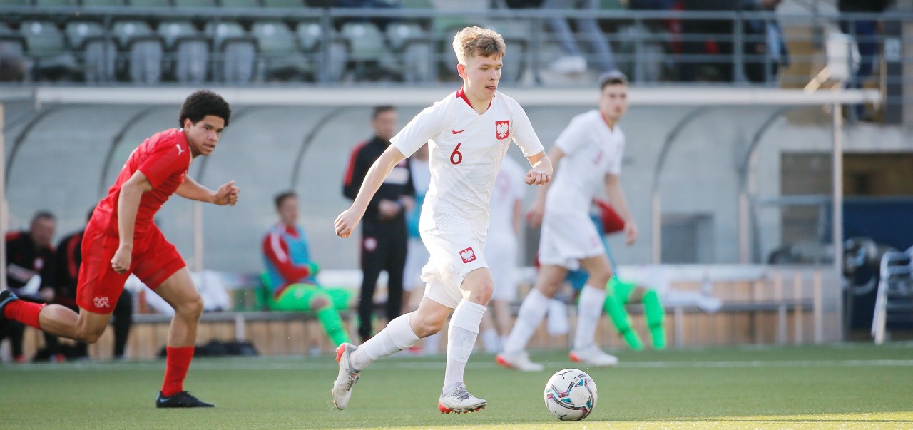 Antoni Kozubal beim Einsatz für die polnische U18.