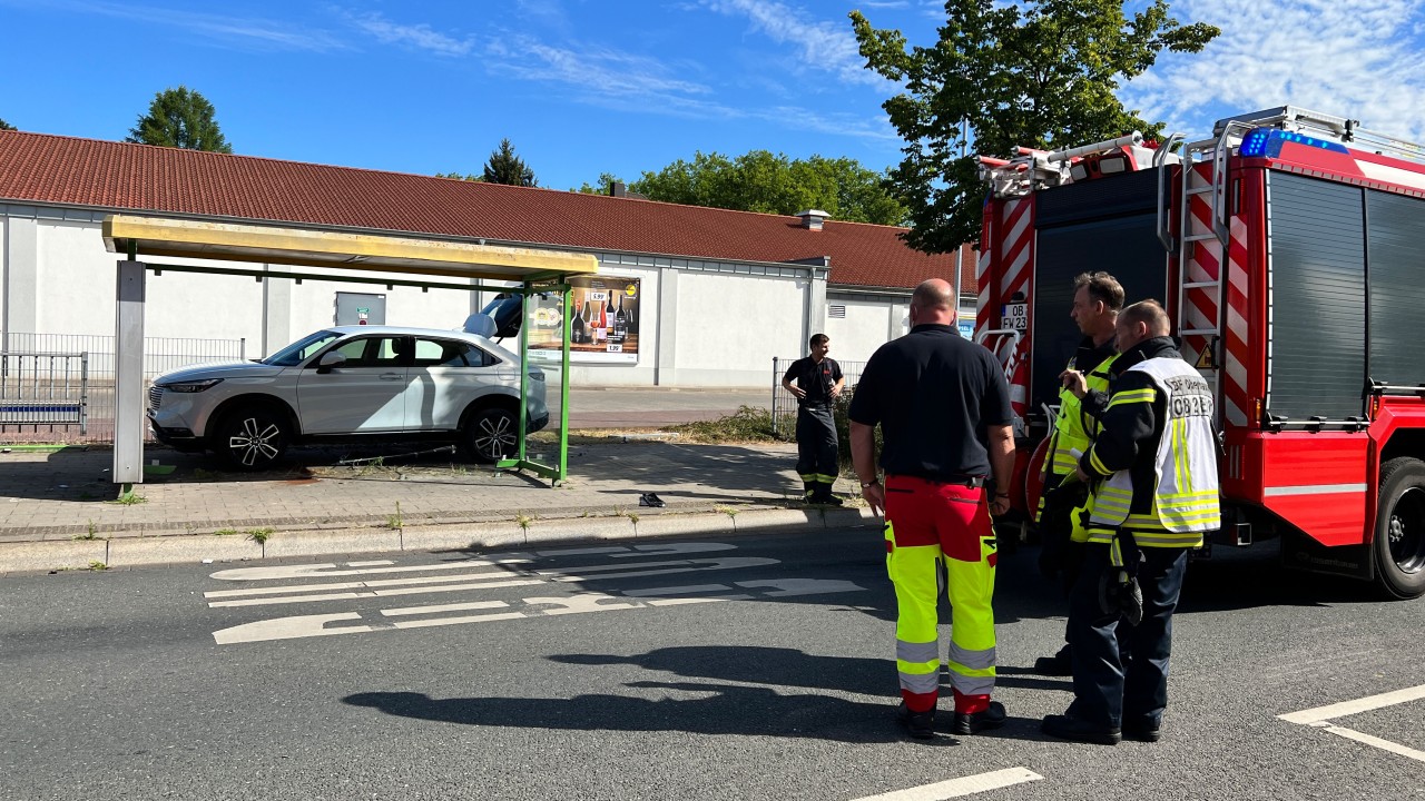 Schwerer Unfall in Oberhausen.