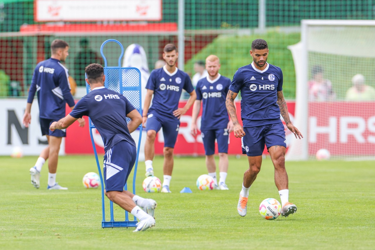 Schalke 04 im Trainingslager.