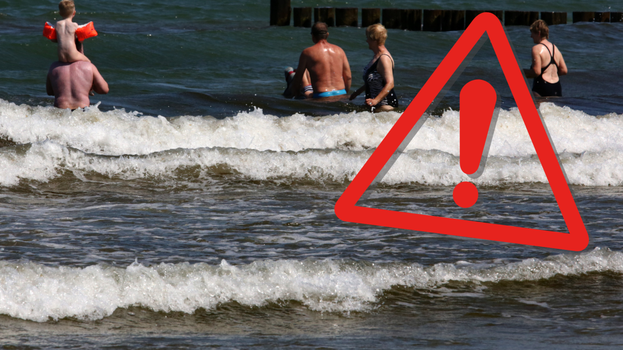 Urlaub an der Ostsee: Der Sprung ins kühle Nass endete für eine Urlauber aus NRW in der Klinik. (Symbolbild)