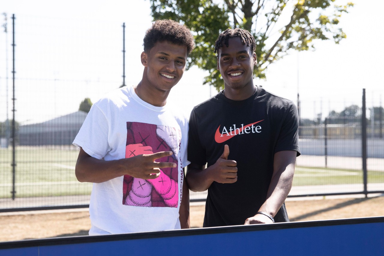 Adeyemi und Bynoe-Gittens tauchten beim U19-Derby auf. 