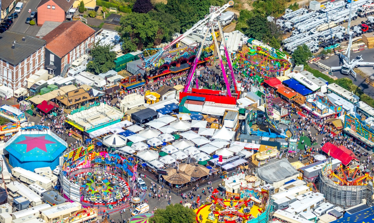 So sah es auf der Cranger Kirmes noch 2019 aus. (Archiv-Foto)