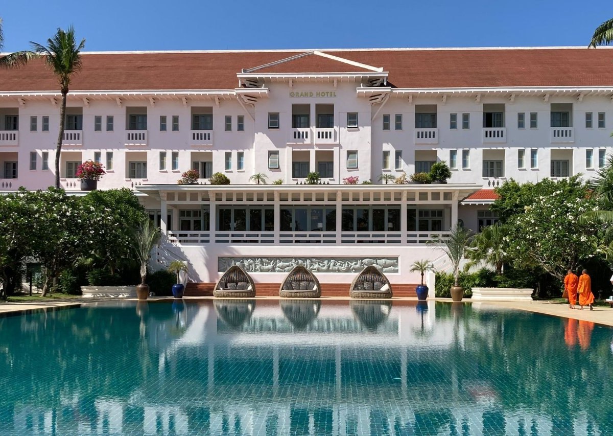 Das Grand Hotel d'Angkor wird 90