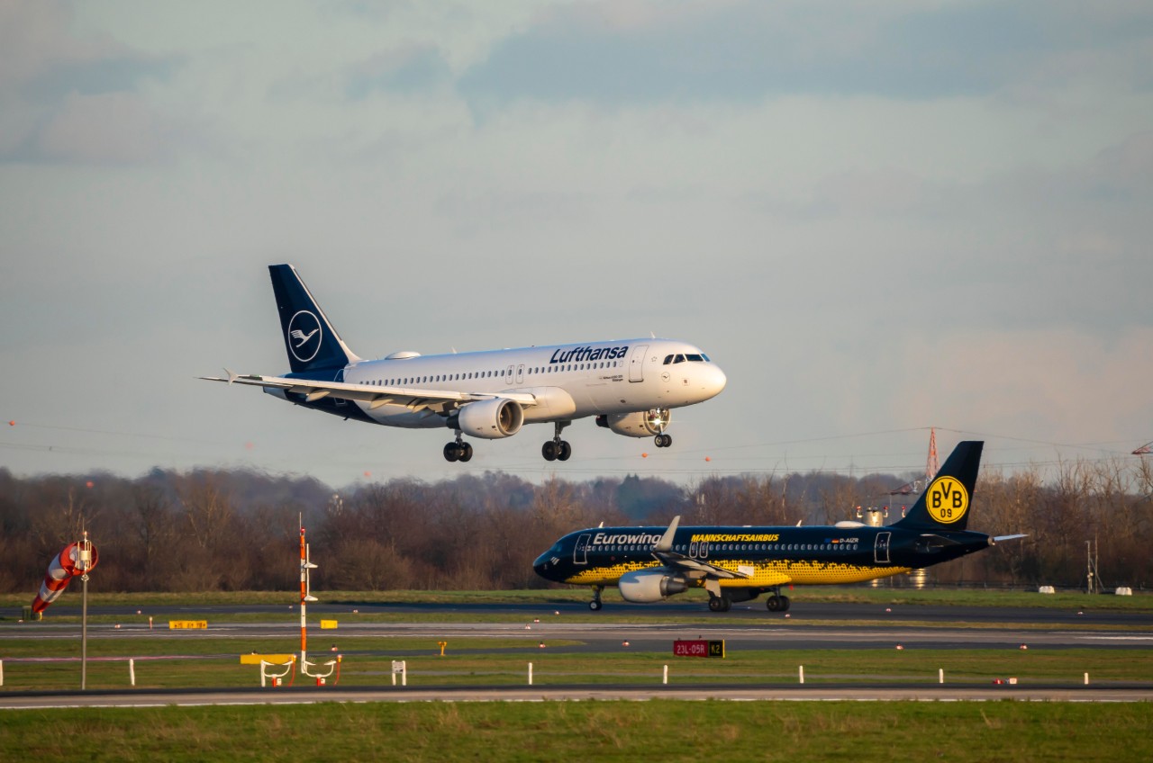 Am Flughafen Dortmund ermittelt jetzt die Polizei. (Symbolbild)