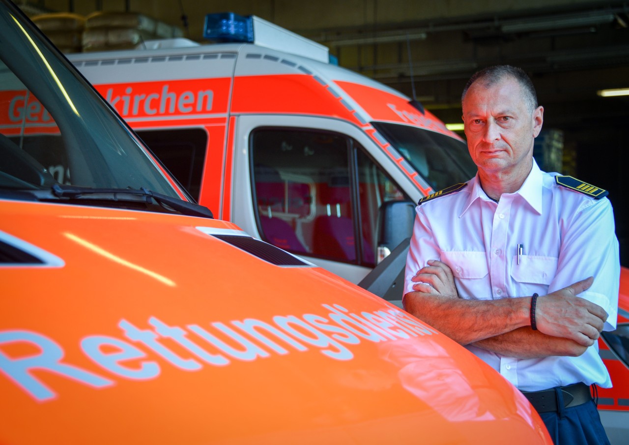 Gelsenkirchen: Feuerwehrchef Michael Axinger muss sich immer öfter über unnötige Einsätze ärgern. 