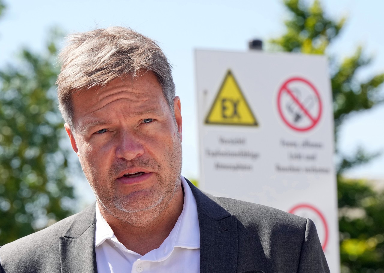 Energieminister Robert Habeck will, dass Deutschland mehr als 15 Prozent Gas einspart. 