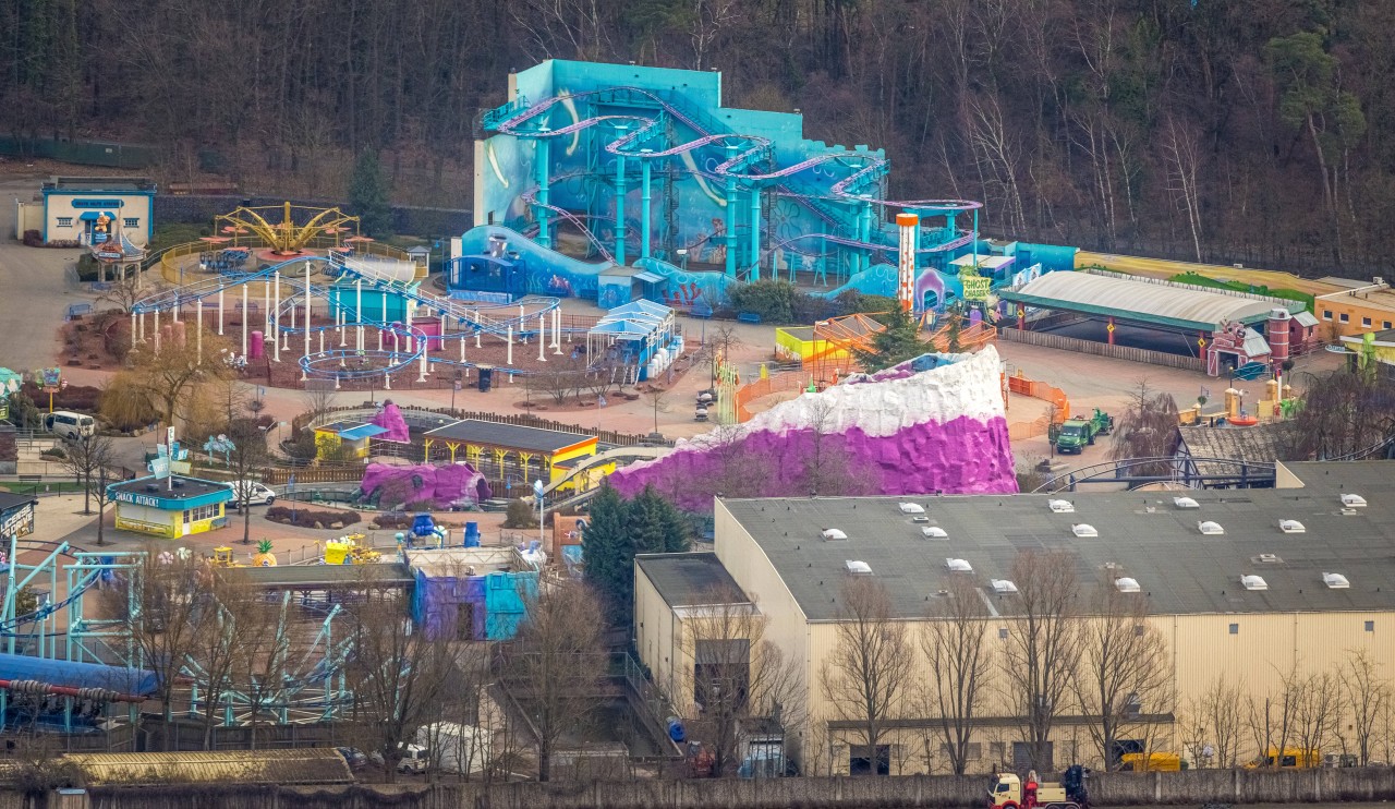 Der Movie Park hat eine neue Kampagne organisiert. Die Besucher stürzen sich jedoch auf etwas anderes. (Archivbild) 