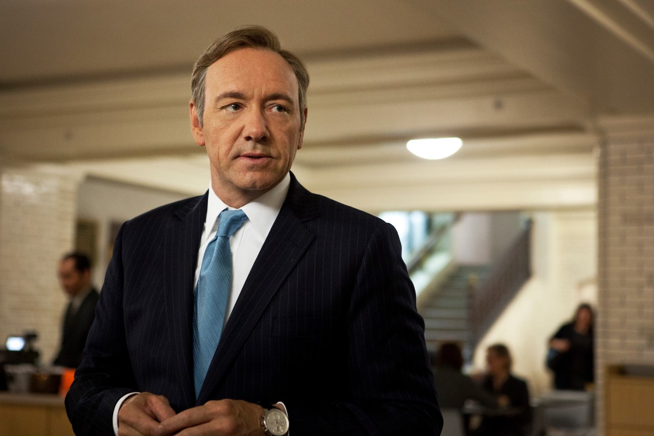 Kevin Spacey in seiner Rolle als Frank Underwood in der Netflix-Serie „House of Cards“.