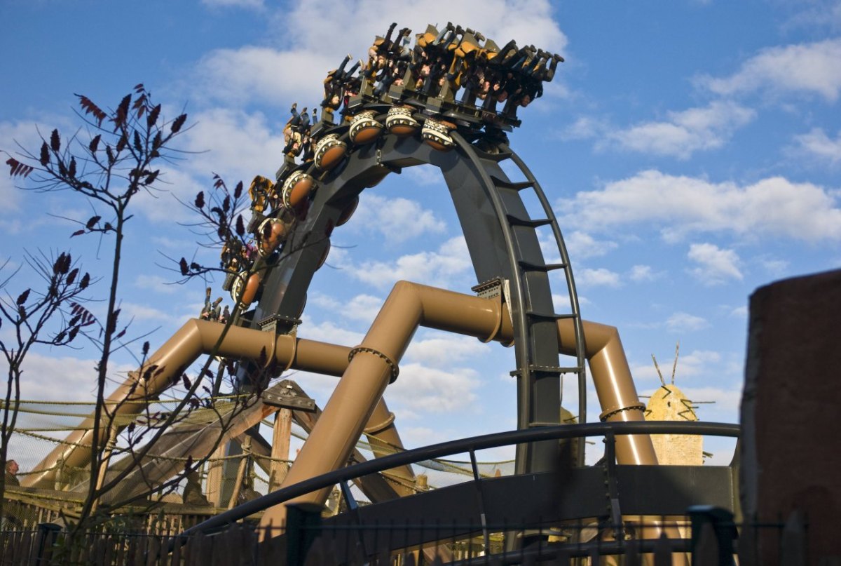 Phantasialand-Achterbahn