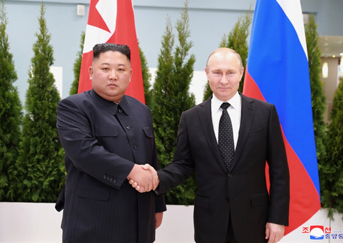 Putin Kim Jong Un Handschlag