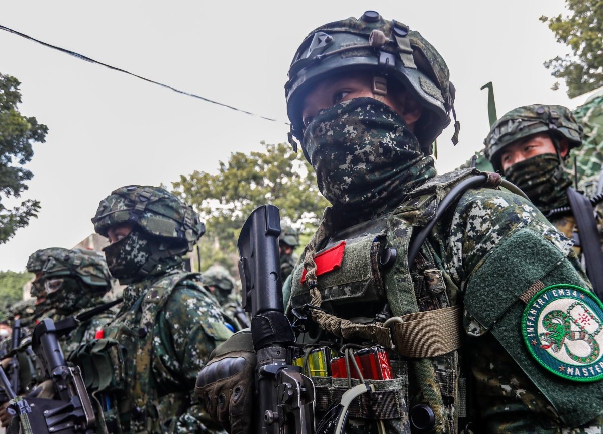 Taiwan China Soldat Armee MilitÃ¤r Grundrechte Angriff