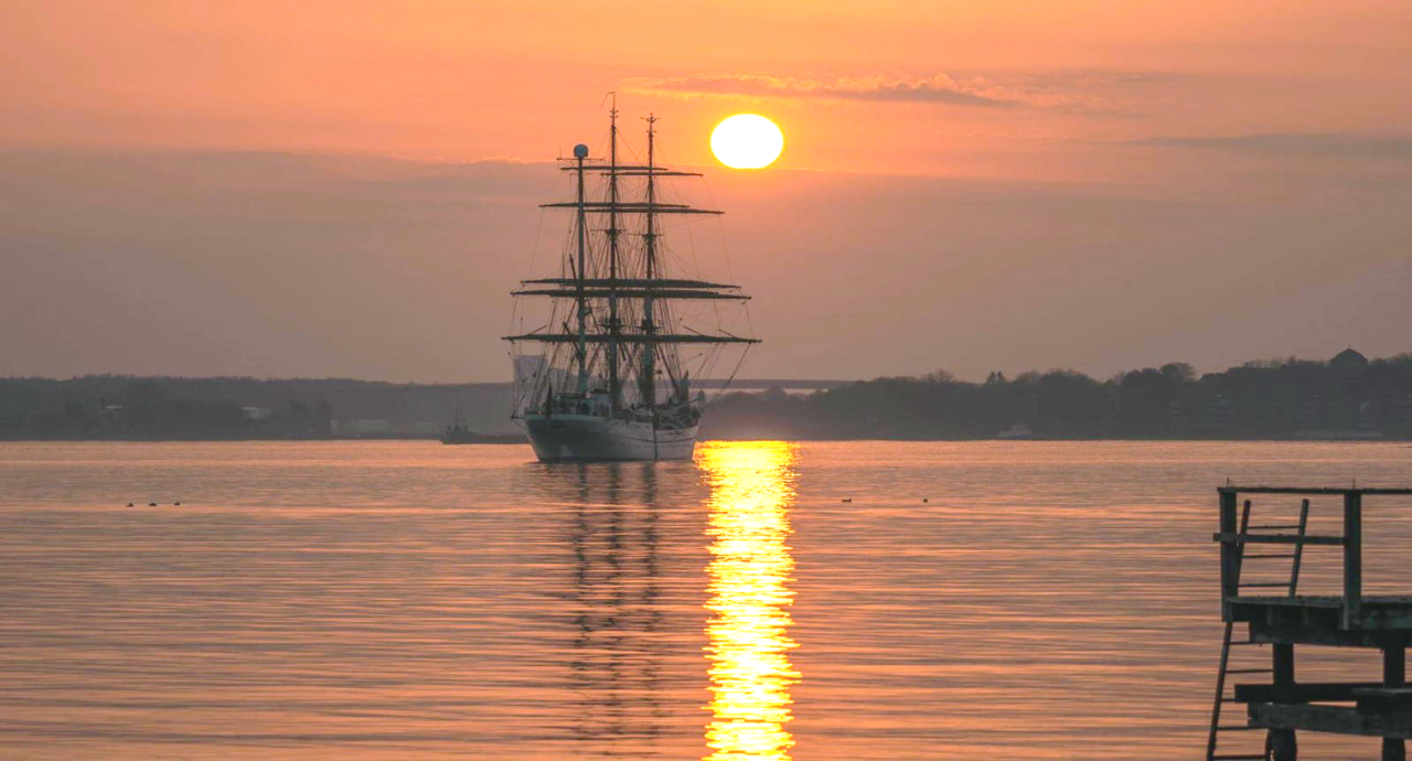Der heimliche „Star“ des Segelfestivals ist die "Gorch Fock". 
