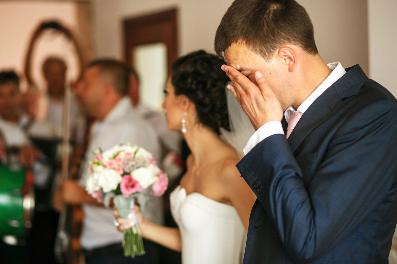 Hochzeit: Ein Gast sorgte bei einem frisch angetrauten Brautpaar für ihren ersten Streit. (Symbolbild)