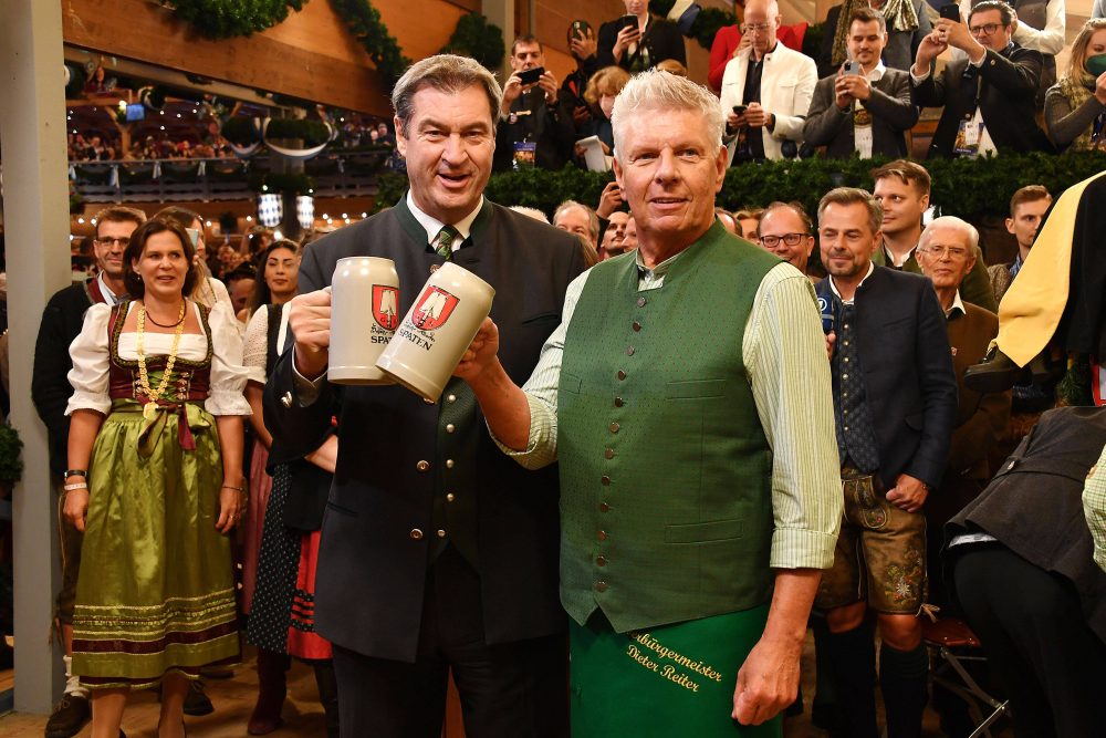 Markus SÃ¶der Ricarda Lang Oktoberfest