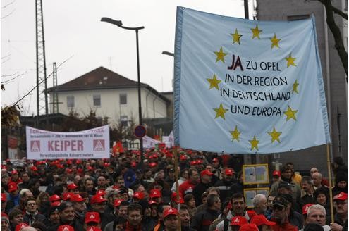 In Kaiserslautern demonstrierten knapp 4000 Menschen... 