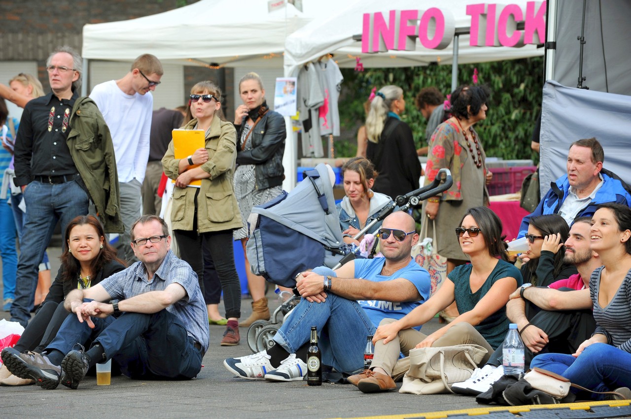 Rund 1000 Besucher kamen jeden Tag zum Dellplatz. 