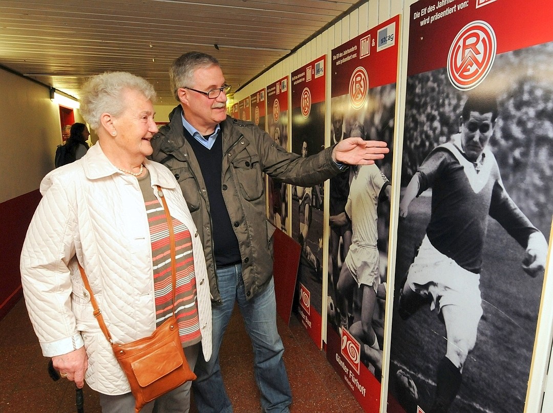 Letzter Rundgang durchs Georg-Melches Stadion 