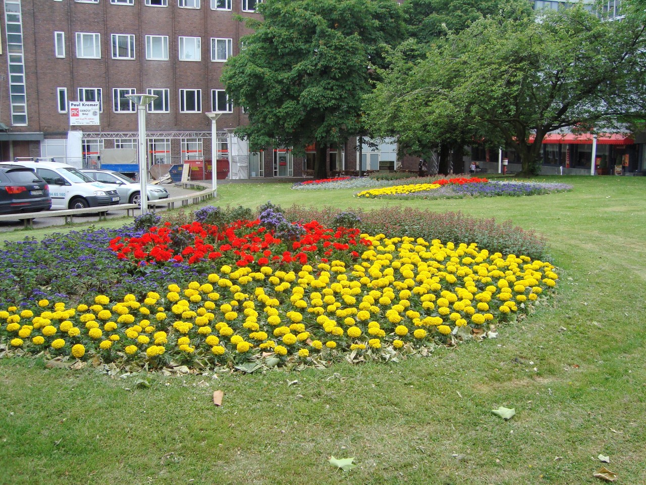 So sah der Hirschlandplatz in der Innenstadt noch vor einigen Jahren aus...