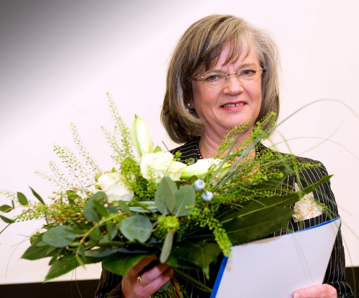 Tritt bei der nächsten Wahl nicht mehr an: Amtsinhaberin Ottilie Scholz, noch Oberbürgermeisterin von Bochum, hier bei ihrer Wiederwahl 2009.