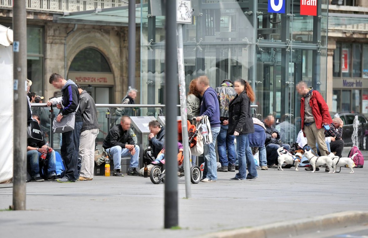 Trinkerszene, Essen.JPG