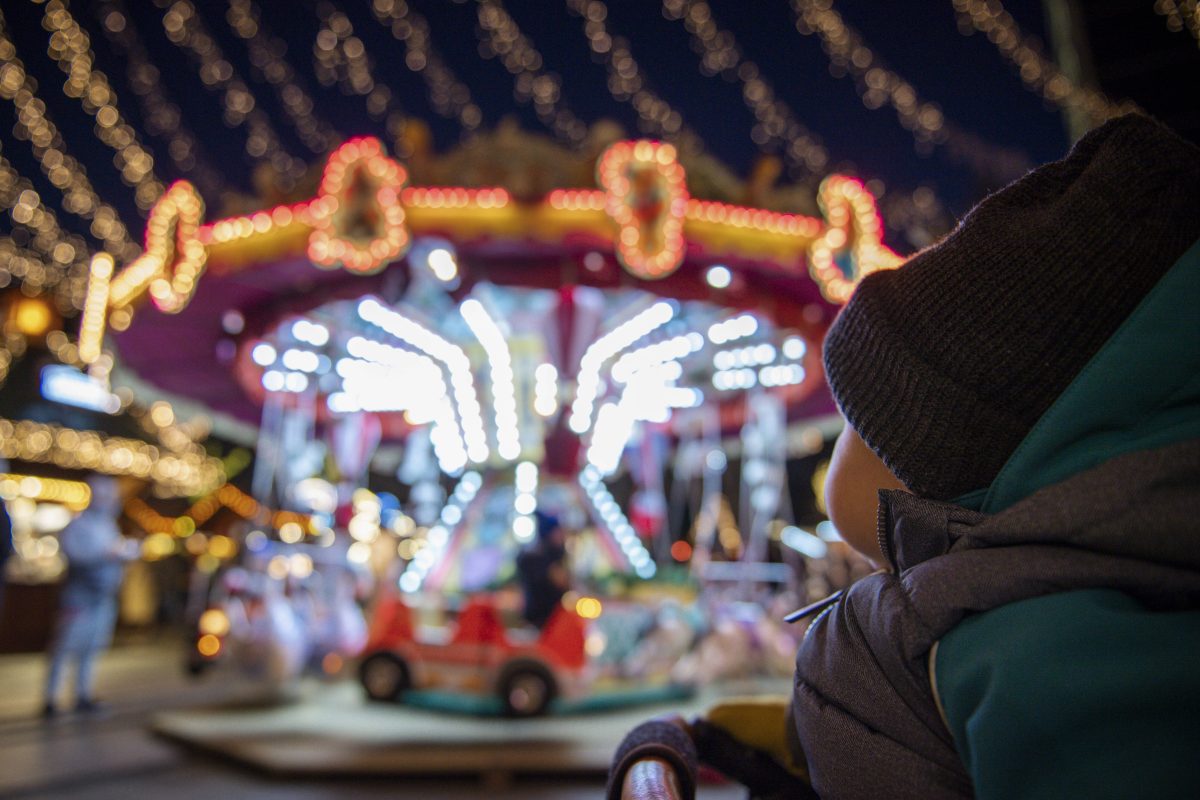 Weihnachtsmarkt Essen Karussell