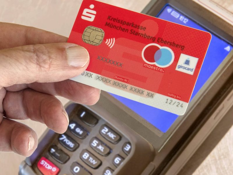 Sparkasse EC-Karte Kartenlesegerät