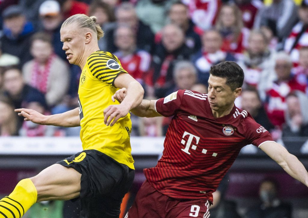 Erling Haaland und Robert Lewandowski