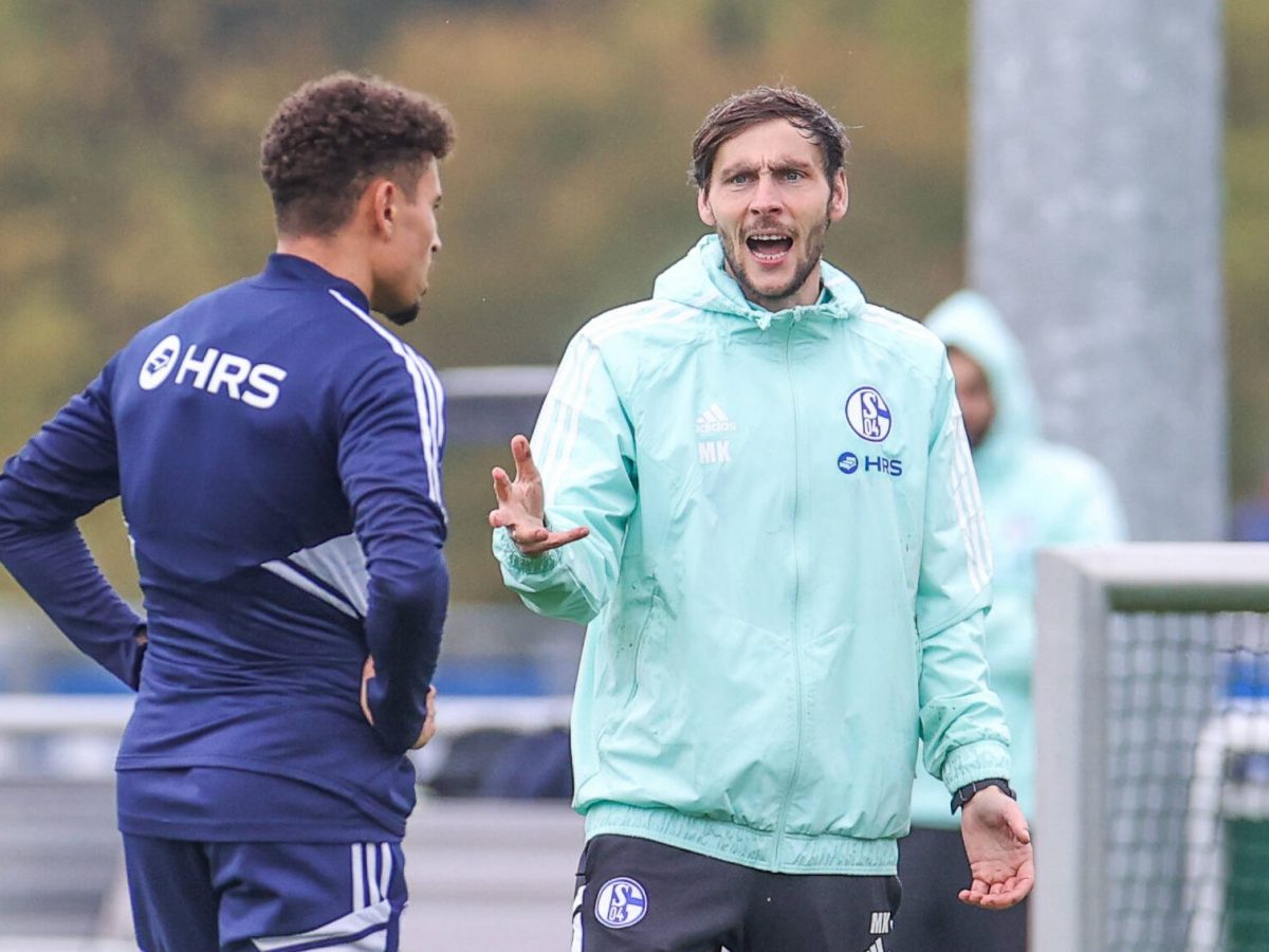 FC Schalke 04: Matthias Kreutzer im Training mit den Profis.