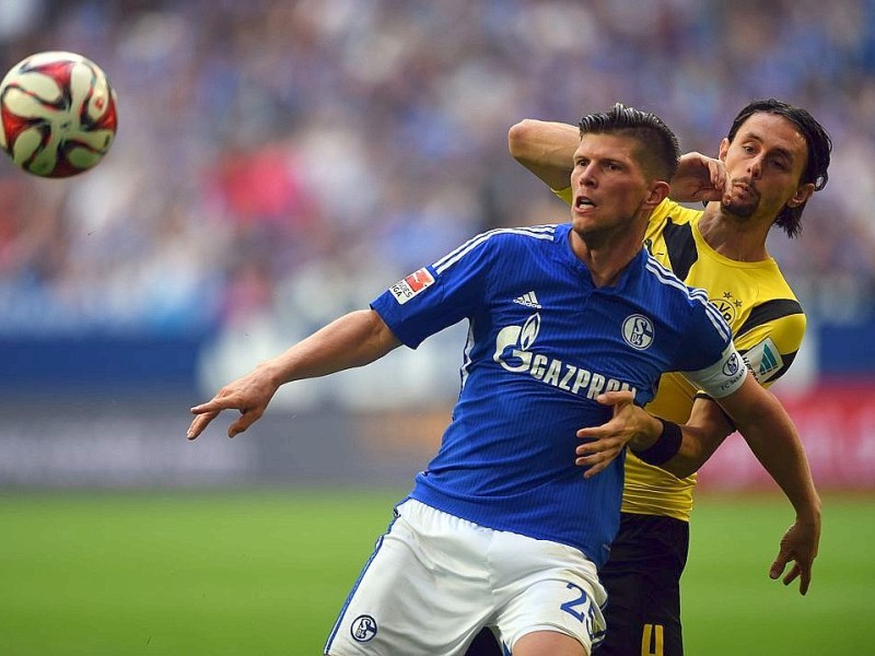 Im 145. Revierderby zwischen Schalke 04 und Borussia Dortmund gingen die Schalker schon früh in der ersten Hälfte in Führung. Es trafen Joel Matip und Eric-Maxim Choupou-Moting. Der Anschlusstreffer von BVB-Stürmer Pierre-Emerick Aubameyang reichte für die Borussia nicht, um das Spiel zu drehen.