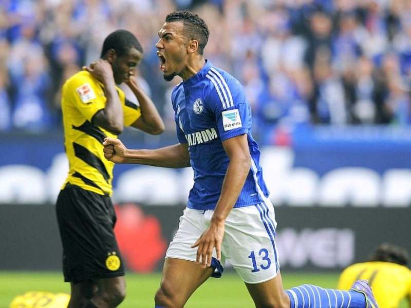 Im 145. Revierderby zwischen Schalke 04 und Borussia Dortmund gingen die Schalker schon früh in der ersten Hälfte in Führung. Es trafen Joel Matip und Eric-Maxim Choupou-Moting. Der Anschlusstreffer von BVB-Stürmer Pierre-Emerick Aubameyang reichte für die Borussia nicht, um das Spiel zu drehen.