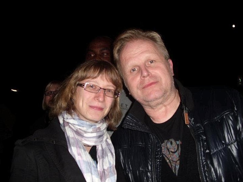 Claudia Spahn: Seit ,Bleibt alles anders bin' ich Fan, 2011 bei Herberts Konzert mit Jools Holland in Dortmund hab ich ihn dann endlich getroffen.
