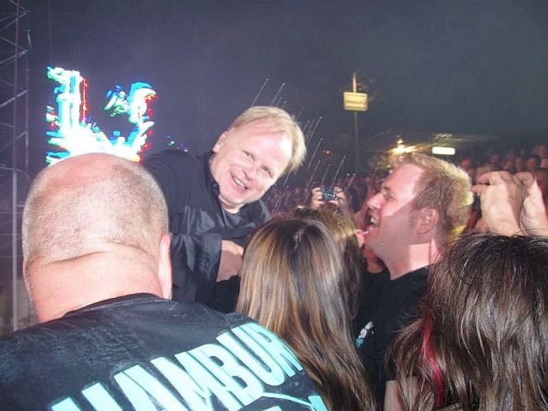 Andreas Stein: Am 30. Juni 2012 auf der Loreley, so dicht wie dort war ich (Hamburg-Shirt) Herbert noch nie.
