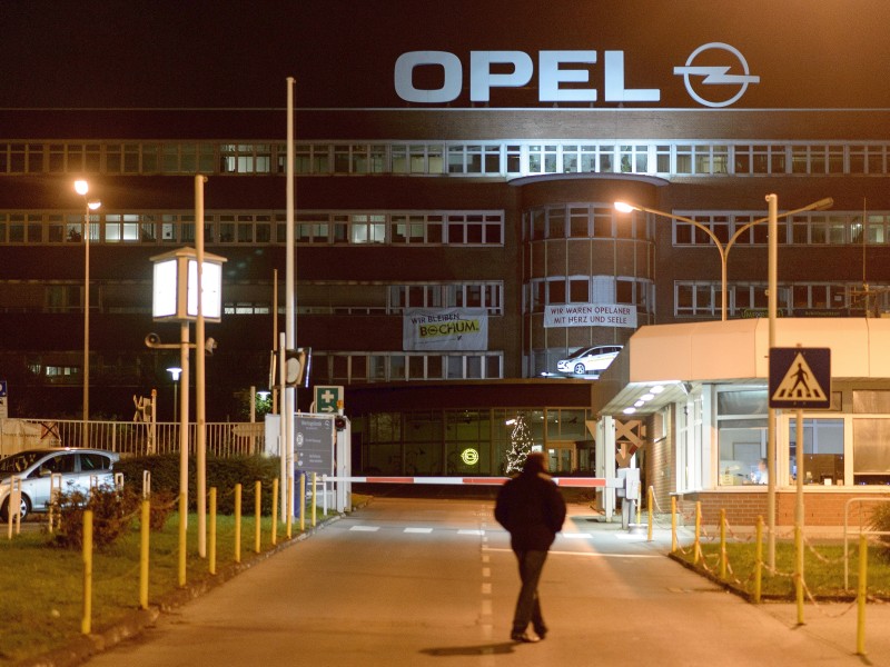 Schon nach Mitternacht waren die meisten der Opel-Mitarbeiter nach Hause gefahren. Gegen 5 Uhr war fast niemand mehr am Werk.