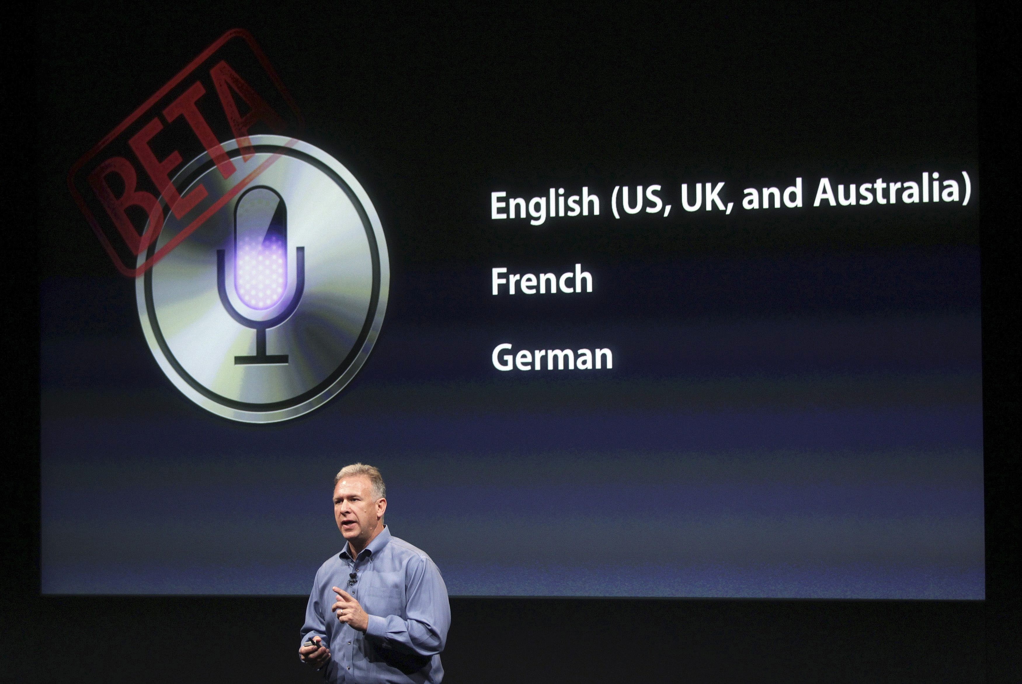 ... ist die Sprachassistentin Siri, die auf gesprochene Fragen und Anweisungen reagiert. Siri ...