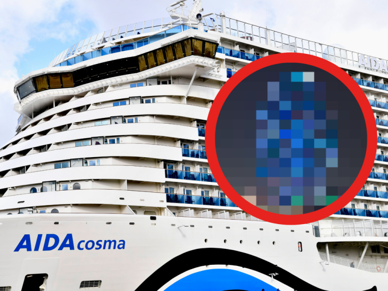 Diesen Anblick werden Kreuzfahrt-Fans wohl nie mehr vergessen! (Symbolbild/Montage)