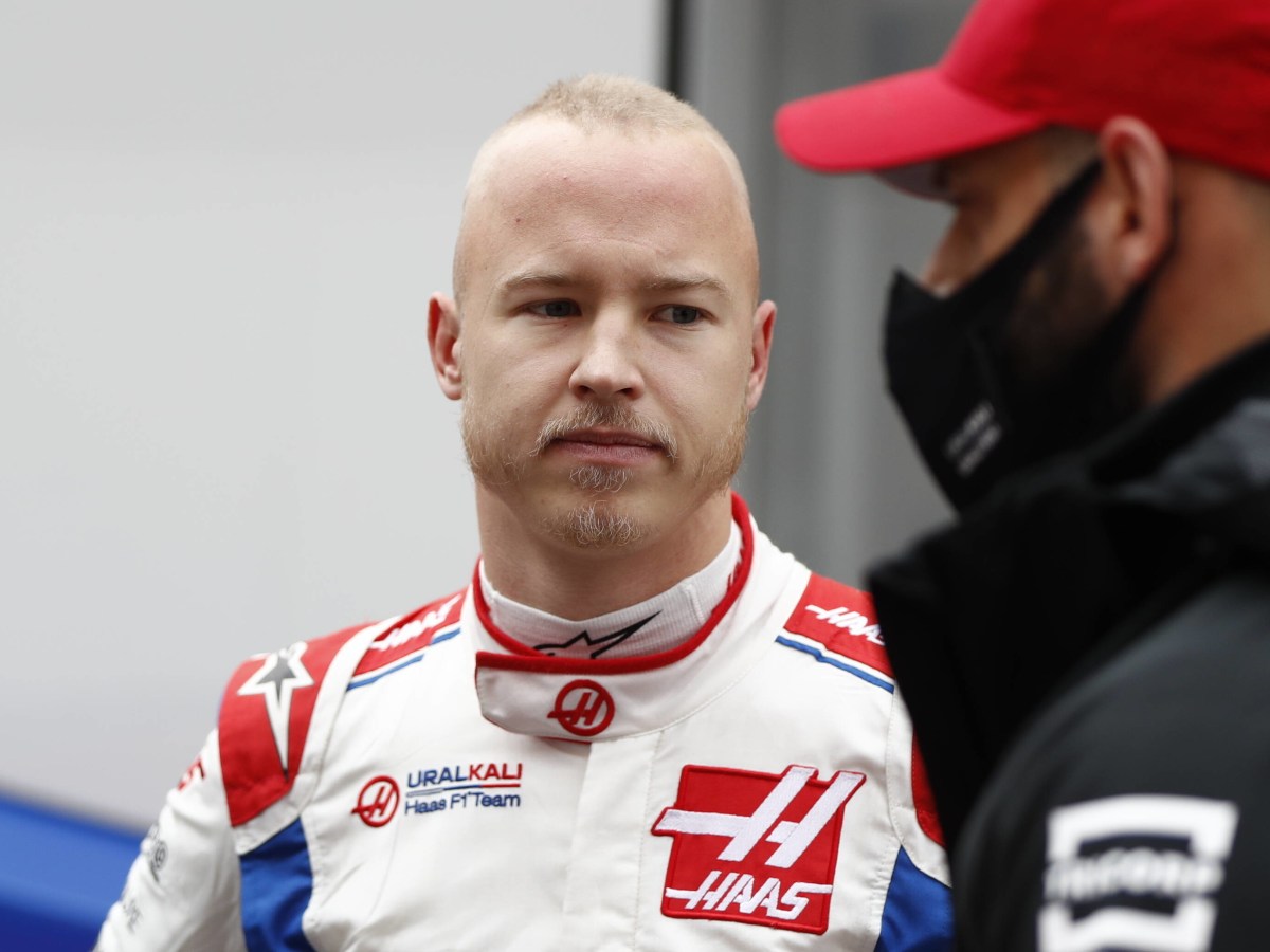 Nikita Mazepin zu seiner Zeit in der Formel 1.