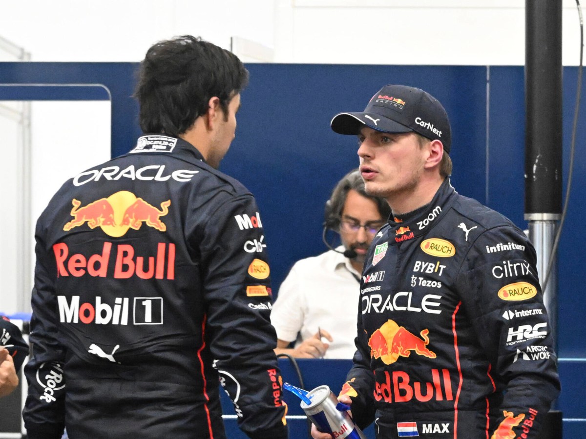 Max Verstappen und Sergio Perez vor dem Brasilien-GP in der Formel 1.