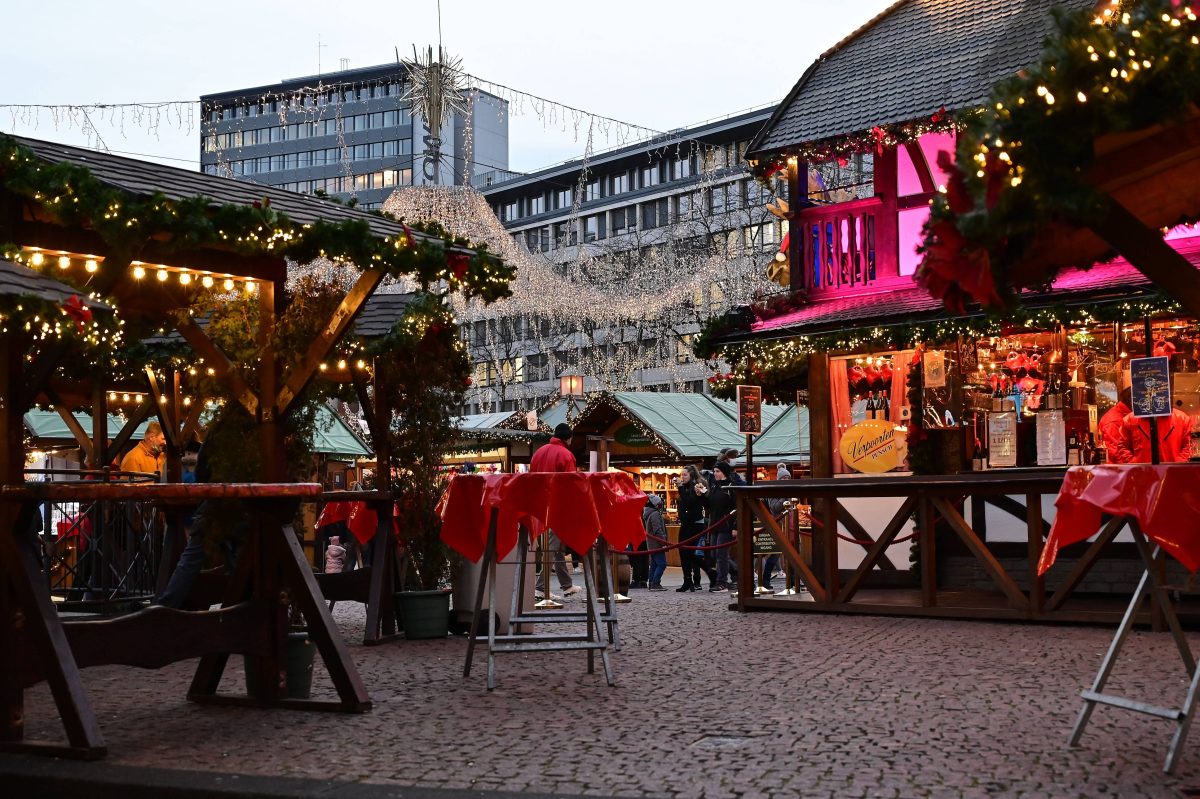 Weihnachtsmarkt Essen auf dem Kennedyplatz