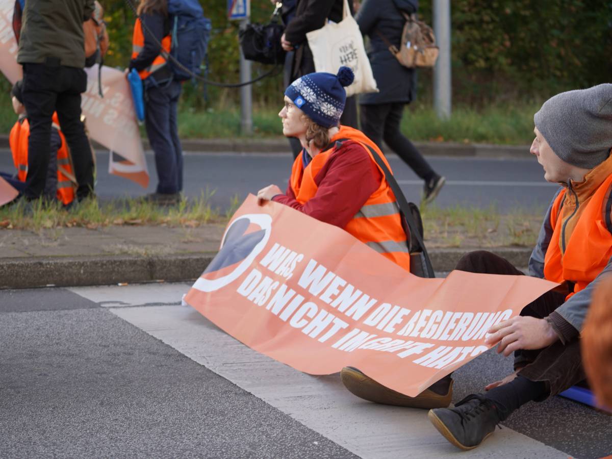 Klima-Aktivisten der "Letzten Generation" sollen härter bestraft werden.