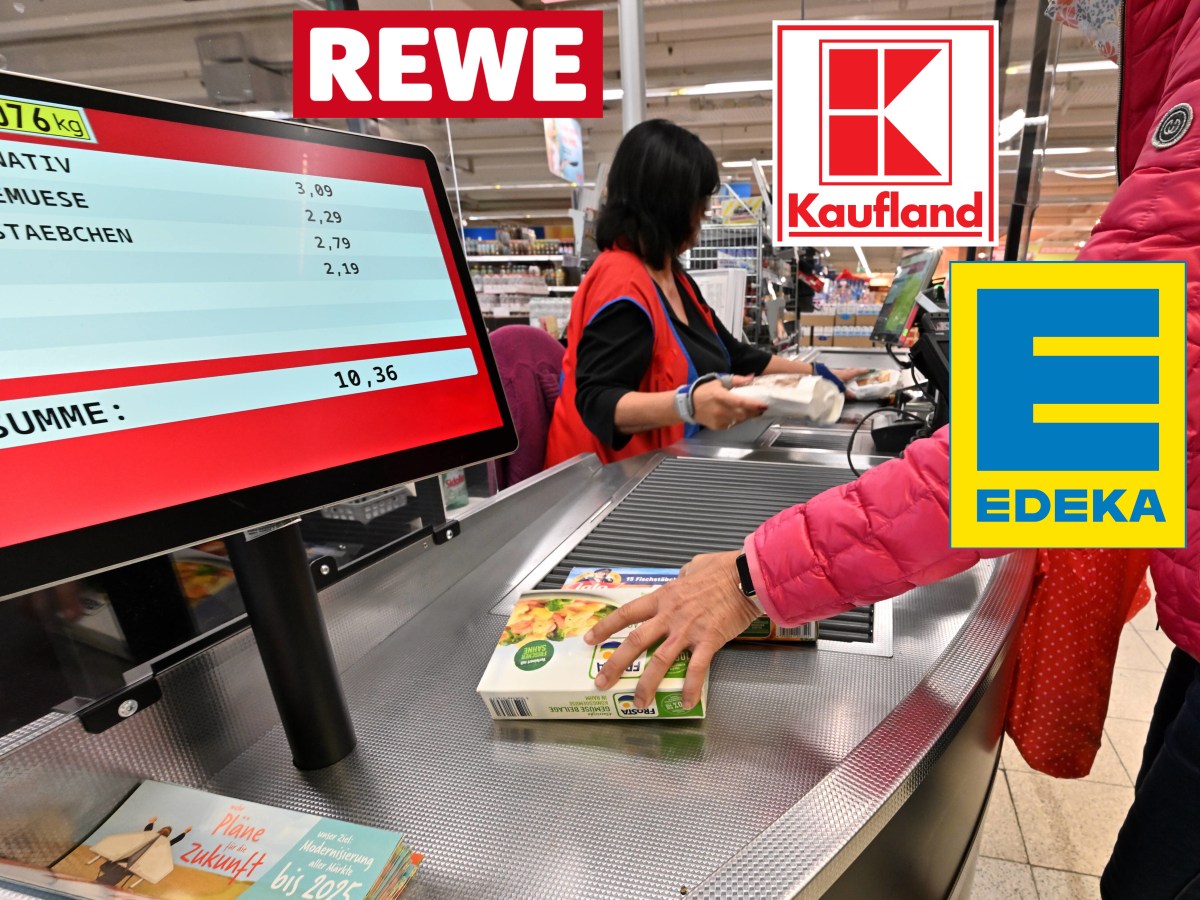 Rewe, Edeka, Kaufland