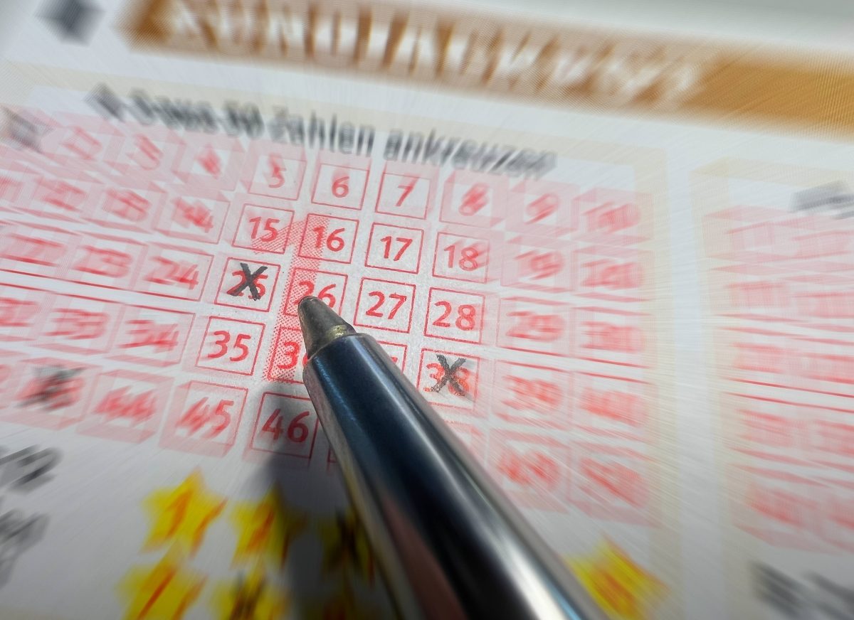 Lotto Schein Stift Zahlen