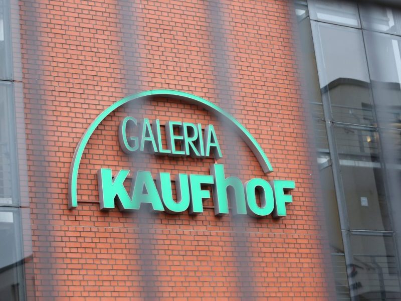 Galeria Kaufhof Einkaufshaus von außen