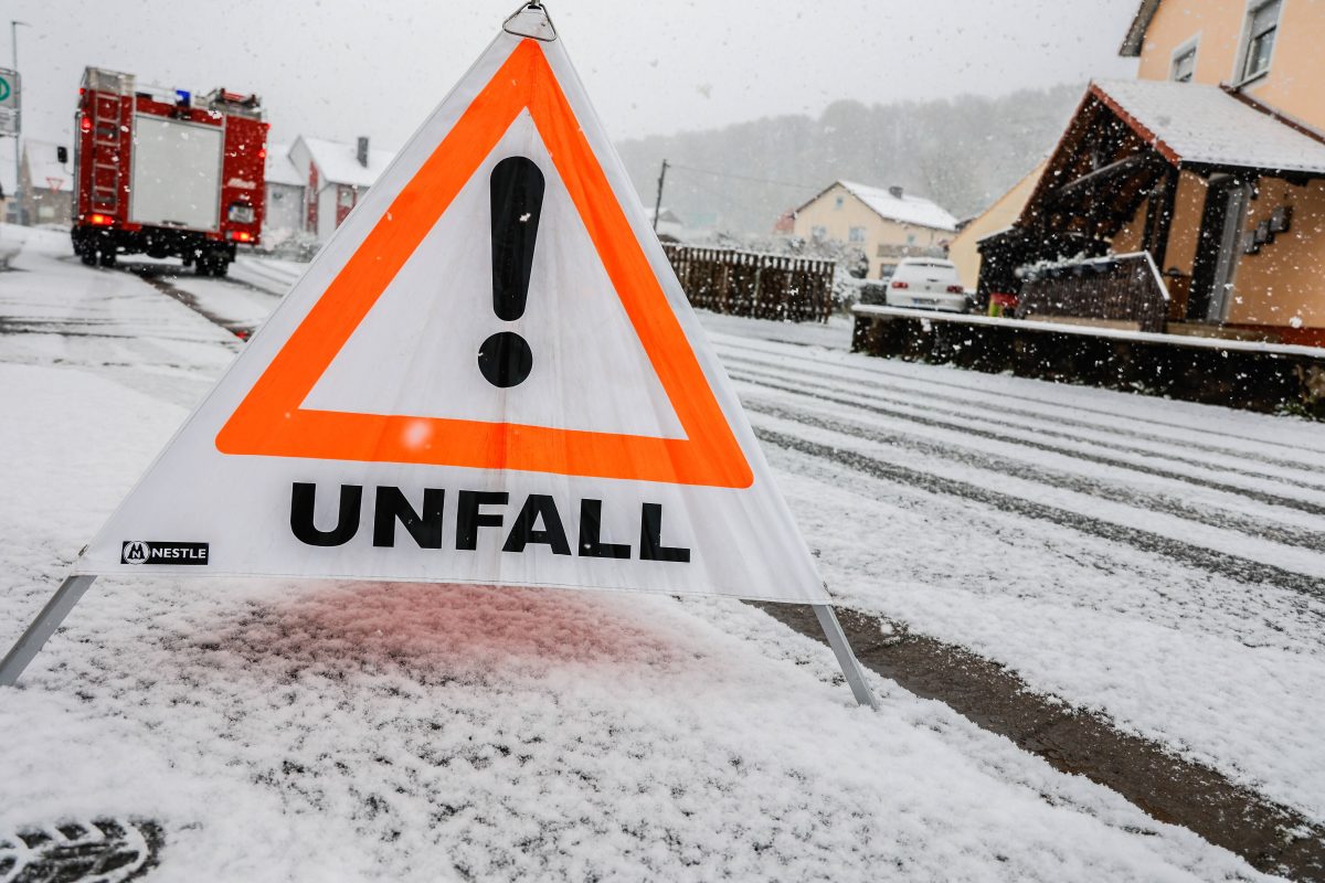 Wetter in NRW: UnfÃ¤lle durch Glatteis.