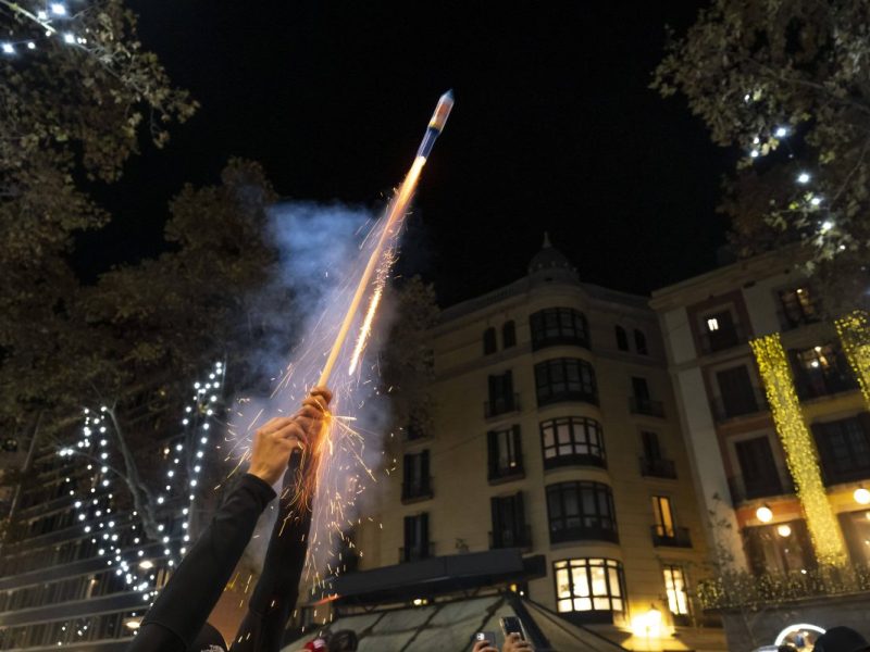 Silvester 2022 Rakete