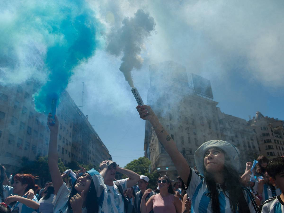 Argentinien feiert die WM überschwänglich.