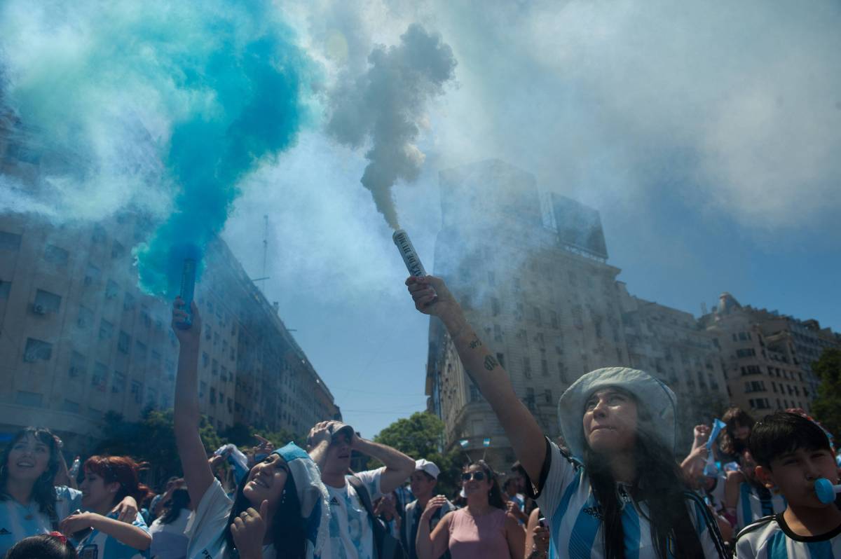 Argentinien feiert die WM überschwänglich.