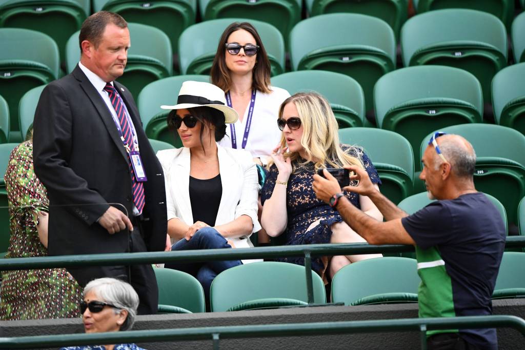 Meghan Markle bei Wimbledon 2019